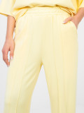 Pantaloni de trening largi galbeni