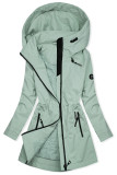 Parka de tranziție pentru damă cu glugă – Mentă