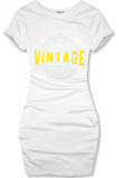 Rochie VINTAGE albă