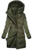 Geacă de iarnă cu glugă SNOW khaki