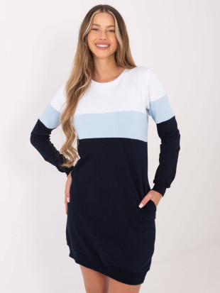 Rochie sport granat-albastră RUE PARIS