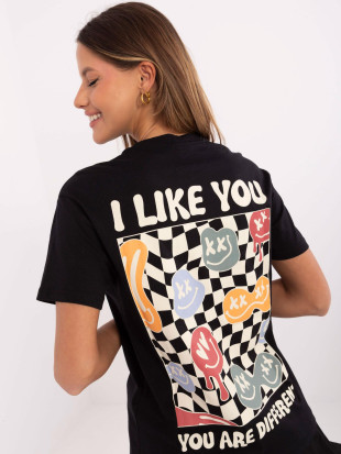 Tricou stilat gri cu mânecă scurtă