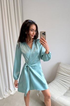 Catlin – rochie mini verde mentă
