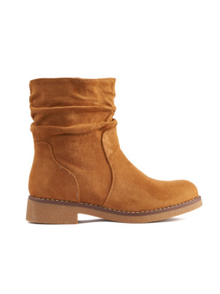 Botine cowboy maro