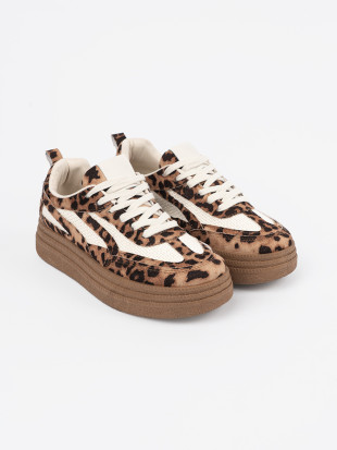 Adidași dama cu model leopard