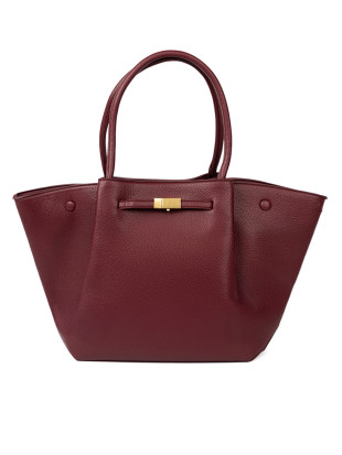 Geantă elegantă bordo pentru umăr