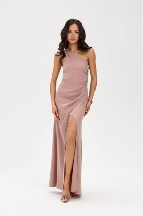 Rochie maxi cappuccino