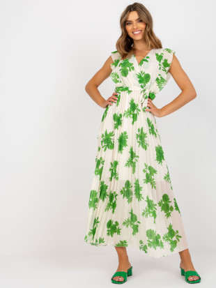 Rochie midi elegantă verde