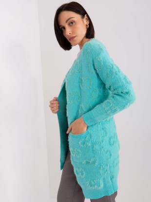 Cardigan mint cu model