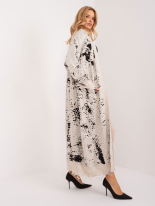 Cardigan elegant în bej deschis