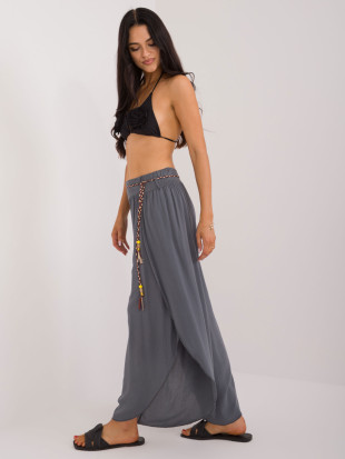 Pantaloni grafit eleganți