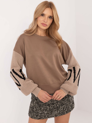 Bluza bej elegantă