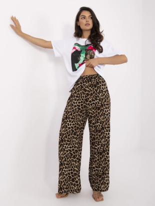 Compleu elegant cu motiv animalier