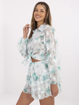 Compleu elegant cu model floral