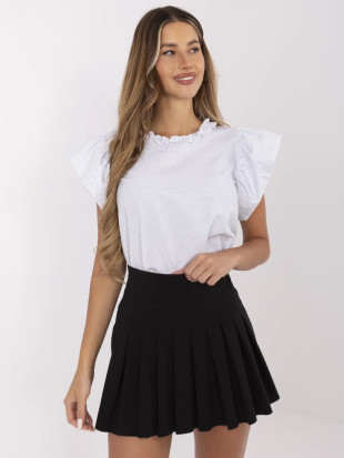 Bluză elegantă cu buline