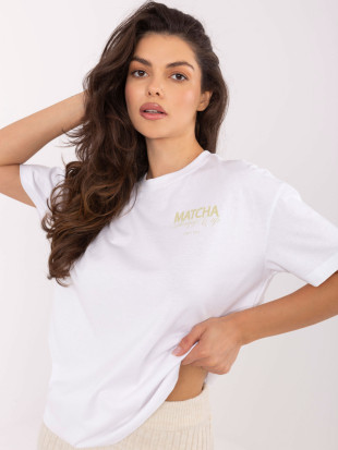 Tricou alb cu imprimeu