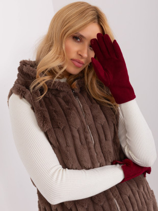 Mănuși elegante cu model geometric