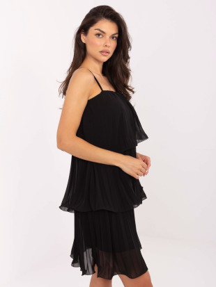 Rochie cocktail elegantă neagră