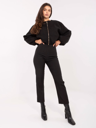Pantaloni negri eleganți