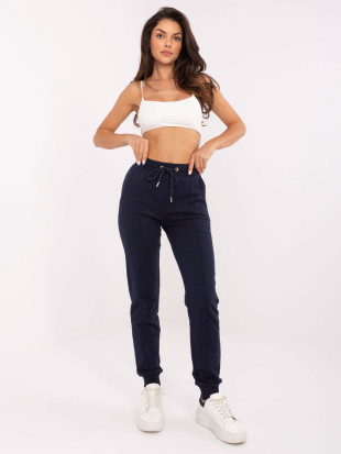 Pantaloni sportivi albaștri eleganți