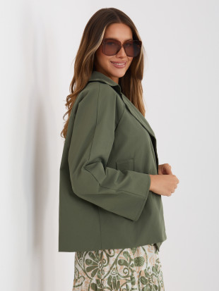 Palton scurt de tranziție khaki