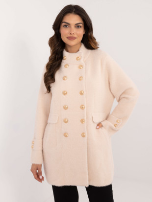 Palton elegant bej