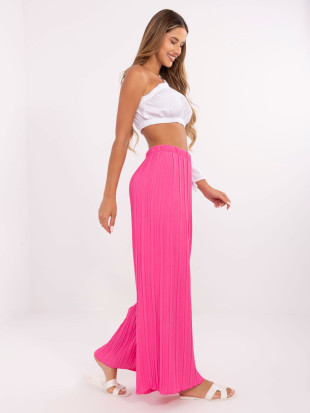 Pantaloni roz fluorescent