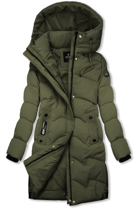 Geacă de iarnă cu glugă SNOW khaki